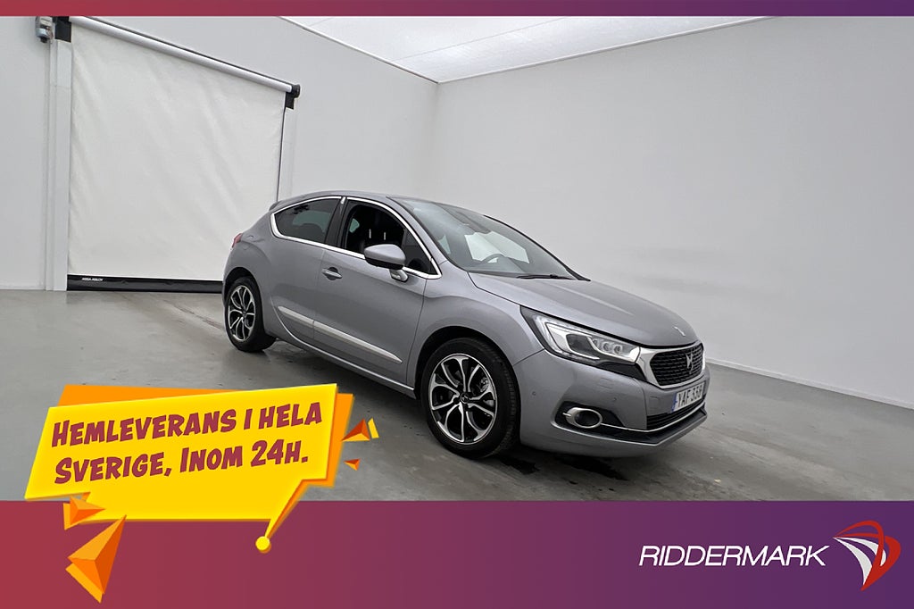 DS 4 1.6 THP 211hk Skinn Kamera Farthållare Massage Navi