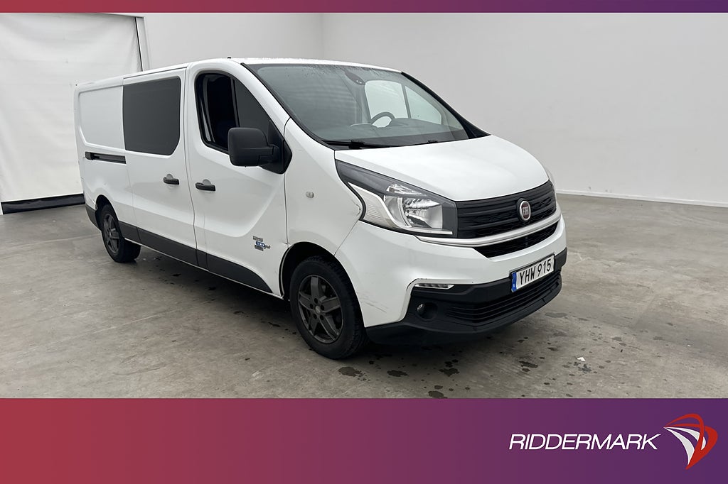 Fiat talento Dubbelhytt 1.6 Värmare Dragkrok PDC 5-Sits MOMS