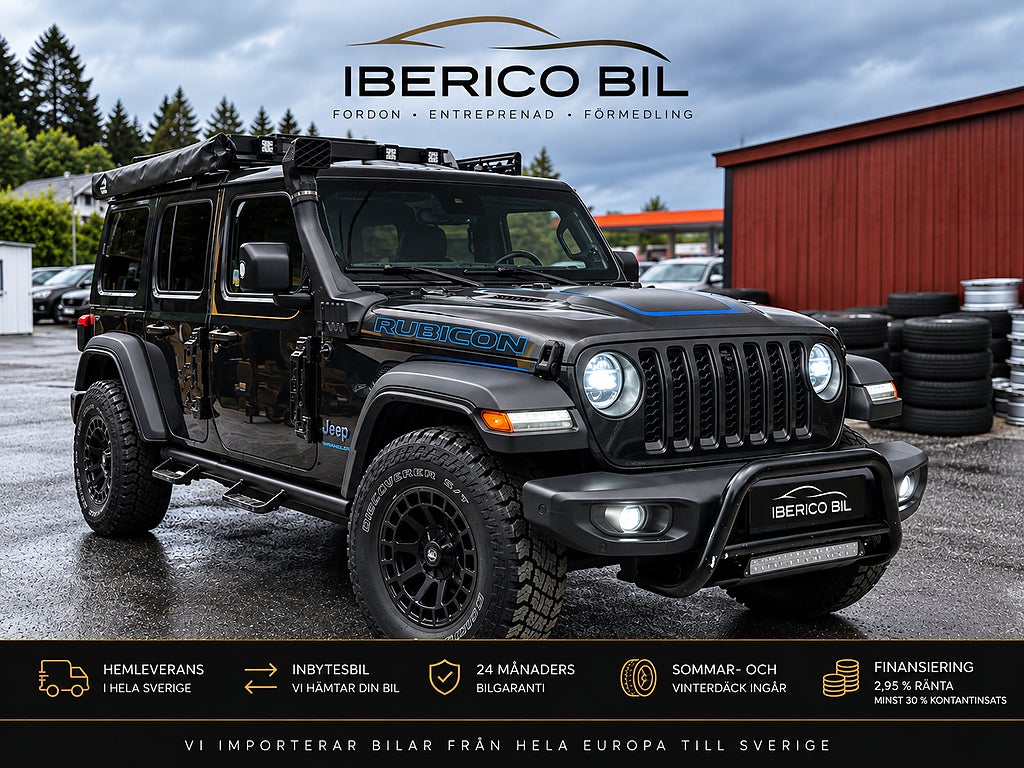 Jeep Wrangler Unlimited Rubicon 4xe Automatisk 380 hk 