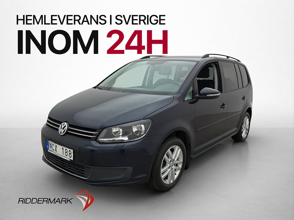 Volkswagen Touran Masters 7-sits Värmare Drag Kamera P-sens