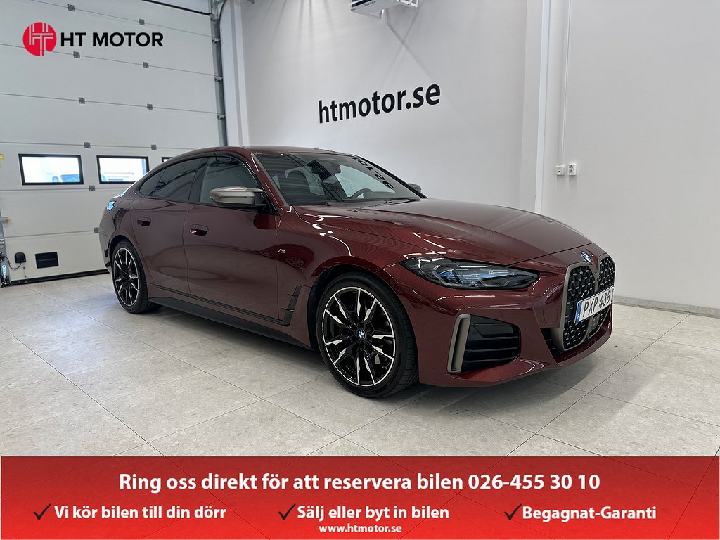 BMW M440 xDrive Gran Coupé Aut/M-sport/HK/M-stolar/Drag/Värmare