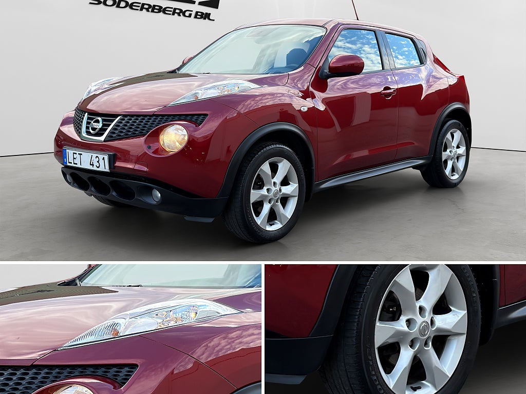 Nissan Juke 1.6 117hk Navigator, Backkamera, Bluetooth 2 brukare