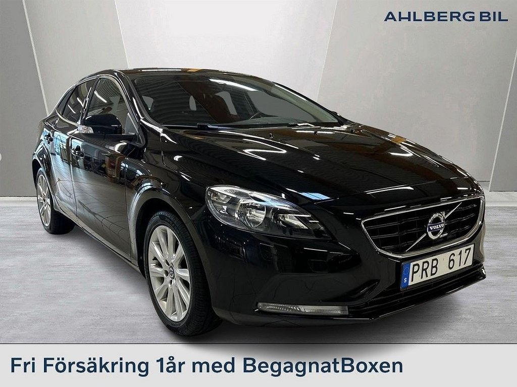 Volvo V40 T3 Kinetic, Tonade rutor, ECC, Farthållare, Baksätesvärme, ISOFI