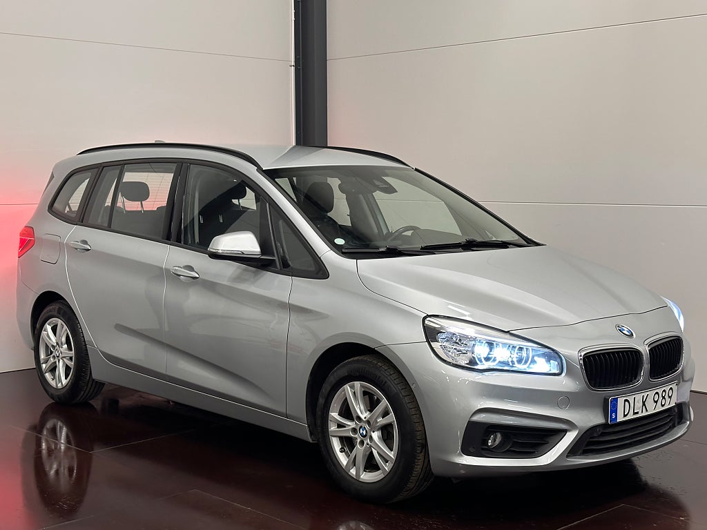 BMW 218 D 150HK GRAN TOURER ADVANTAGE 7-SITS DRAG KAMERA 1 BRUK