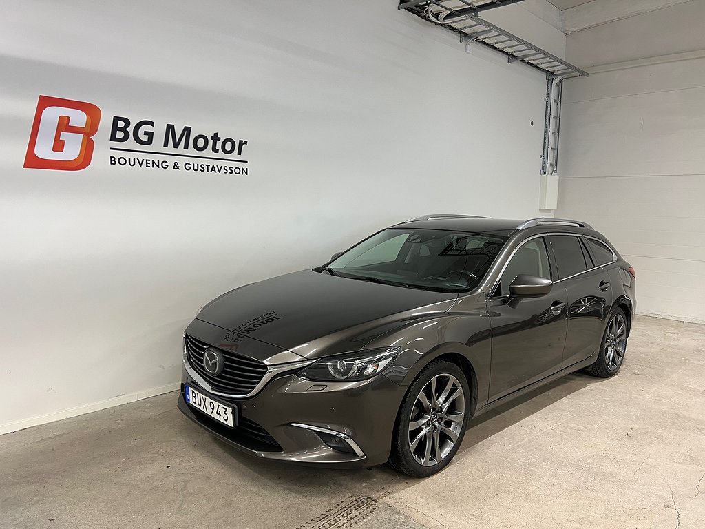 Mazda 6 Wagon 2.2 SKYACTIV-D AWD 175hk/Drag/Navi/SoV/B-Kamer