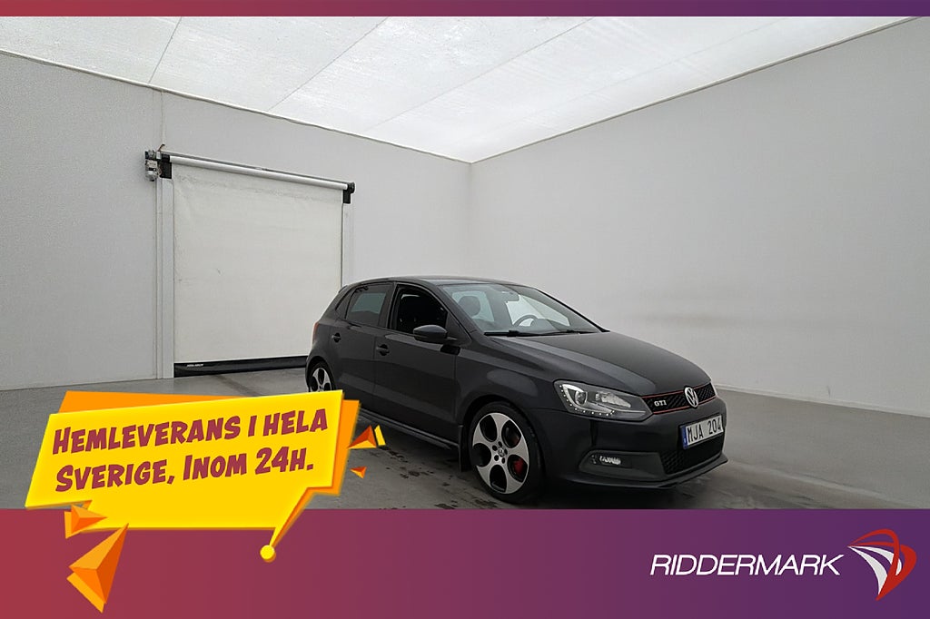 Volkswagen Polo GTI 180hk P-Sensorer Farthållare