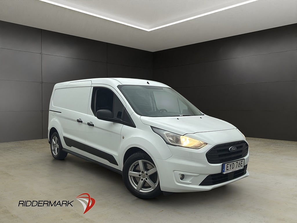 Ford Transit Connect LWB Värmare Drag B-Kamera CARPLAY Moms
