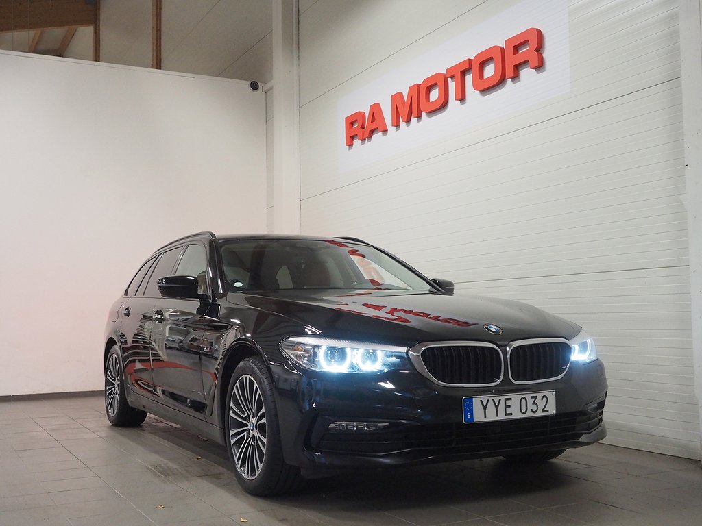 BMW 520 d Touring 190hk Sport Line | Backkamera | Navi | 2018