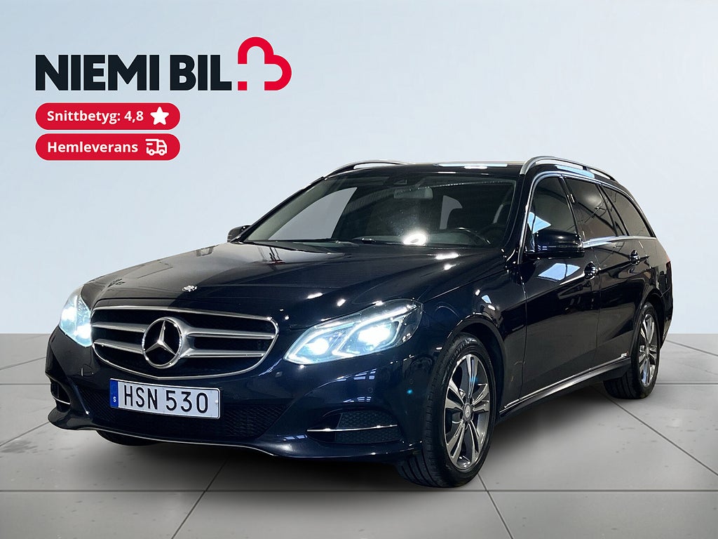 Mercedes-Benz E 220 T BlueTEC 4MATIC 7G-Tronic Drag Kamera Värmare S&V
