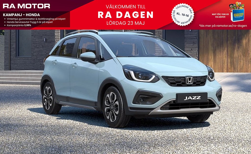 Honda Jazz Crosstar Advance FullHybrid +8 år Garanti +5 År Service