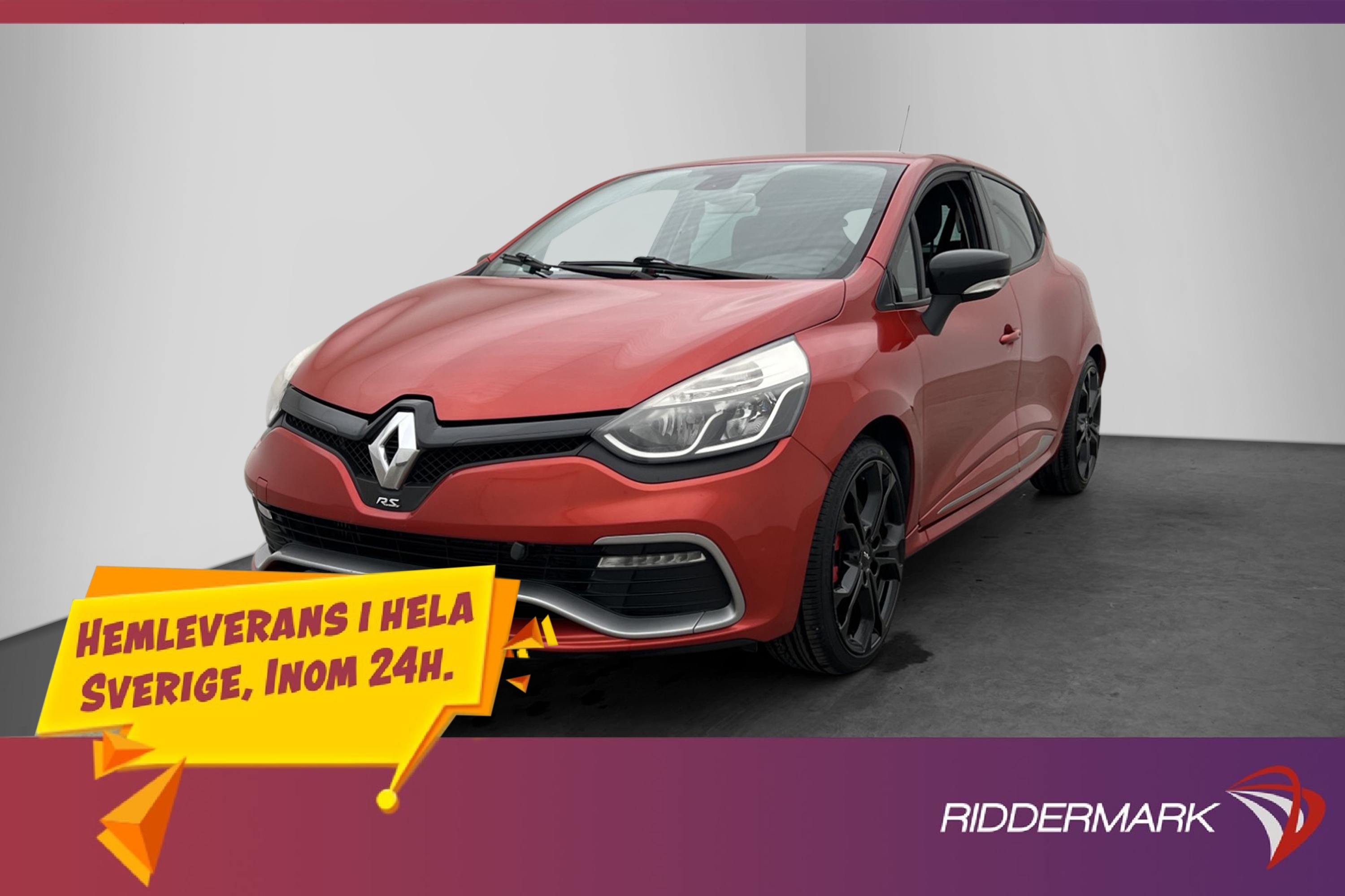 Renault Clio RS 200hk Skinn 2014, bild 3/52