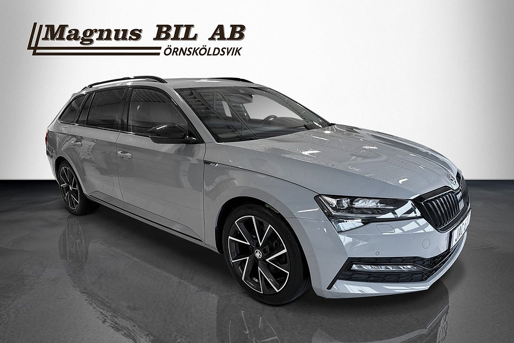 Skoda Superb Kombi 2.0 TDI 4x4 Business Sportline Drag Värmare Kamer miniatyr 2