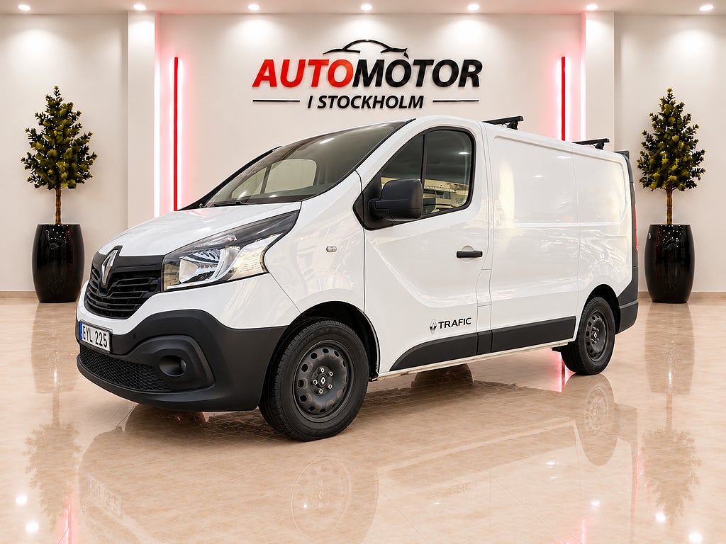 Renault Trafic Skåpbil 2.9t 1.6 dCi Leasingsbar 3 sits Euro 6 Värmare