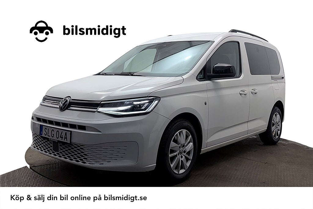 Volkswagen Caddy 2.0 TDI Aut Life 5-sits ergoComfort Värmare Kamera MOMS