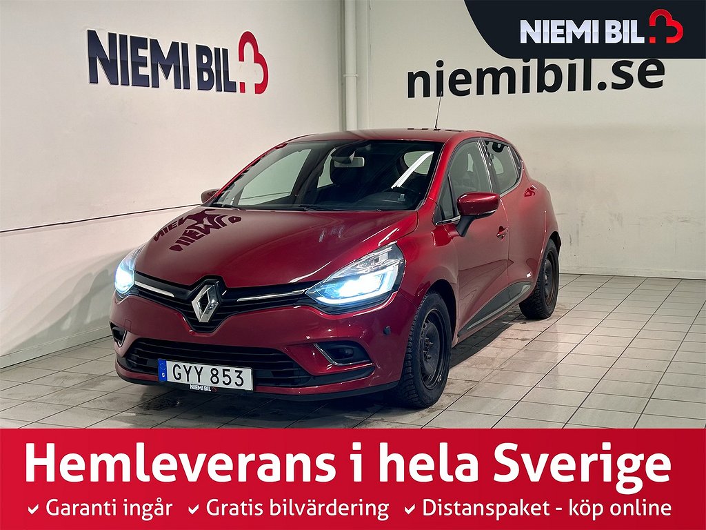 Renault Clio 0.9 TCe Intens Navi Psens MoK Kamkedja S/V-hjul