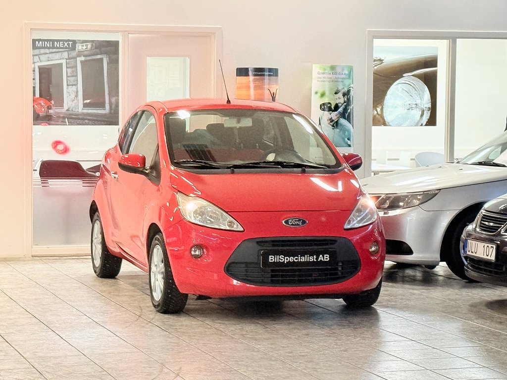 Ford Ka 1.2 Titanium Manuell NY-BES NY-Service S&V Däck 69hk