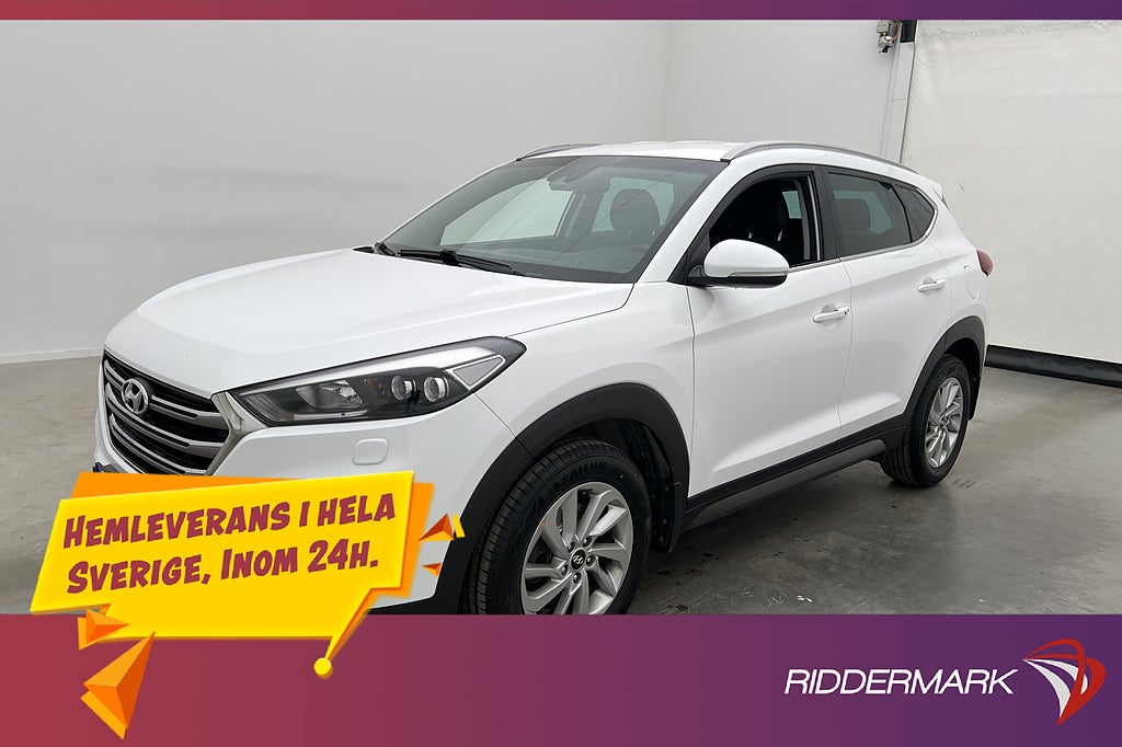 Hyundai Tucson 1.6 AWD ComfortPlus M/K-Värmare Kamera Navi