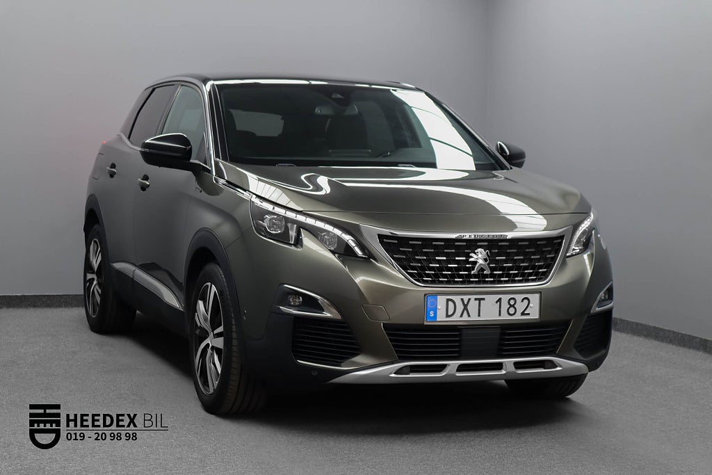 Peugeot 3008 1.6 BlueHDi 120hk EAT GT-Line Kamera Drag 1-ägare EU6