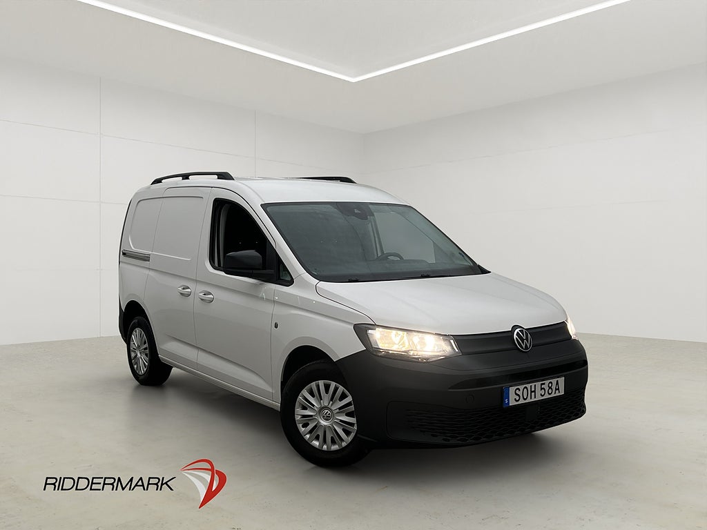 Volkswagen Caddy Cargo 2.0TDI Värmare Drag PDC CARPLAY Moms