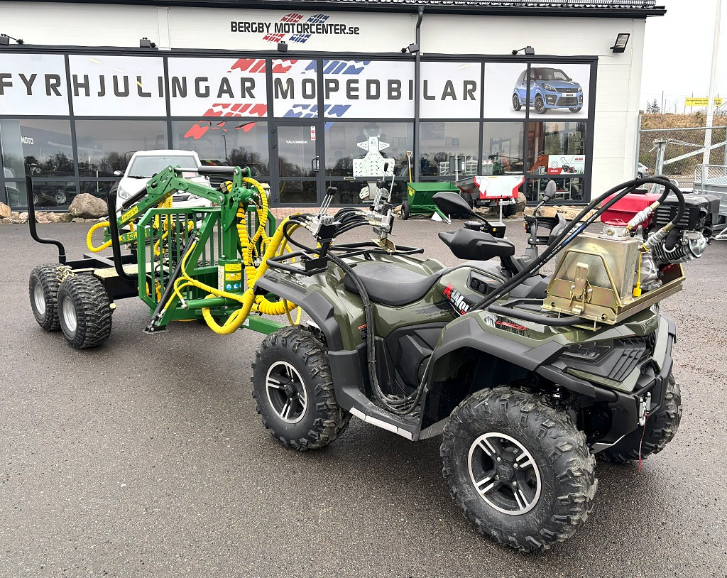 Loncin XWOLF 700 SHORT INK SKOGSVAGN 2TON KRAN 4,2 M *DEMO*