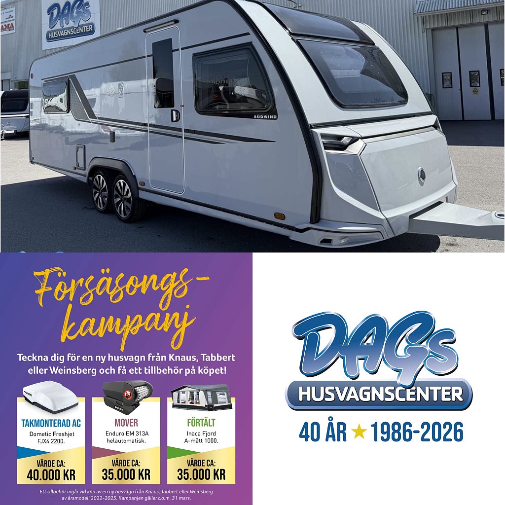 Knaus Südwind 650 UX 60 Years Celebration