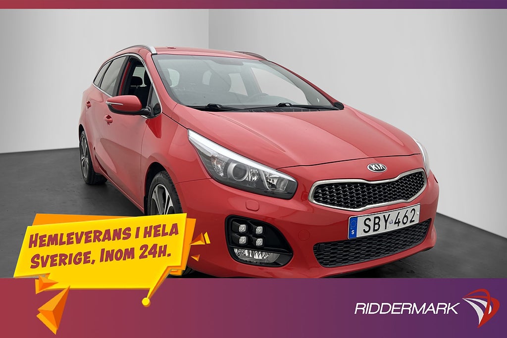 Kia Ceed 1.6 GDI GT Line 2 Brukare Värmare Kamera CarPlay
