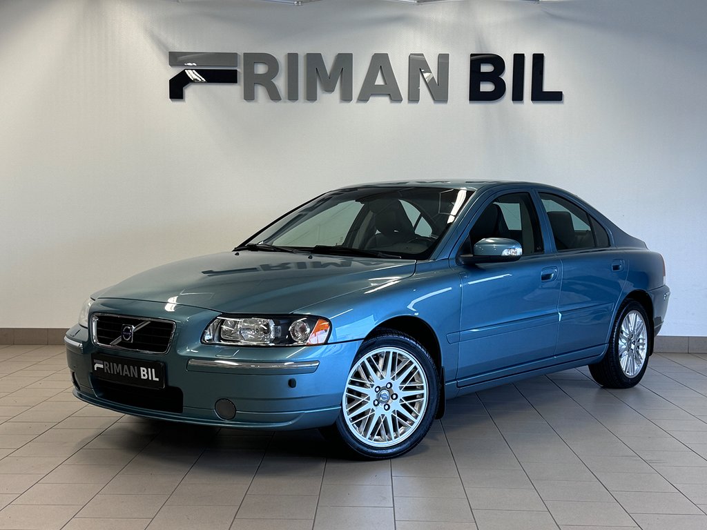 Volvo S60 2.4 Automat Facelift Skinn NY SERVAD Classic 140hk