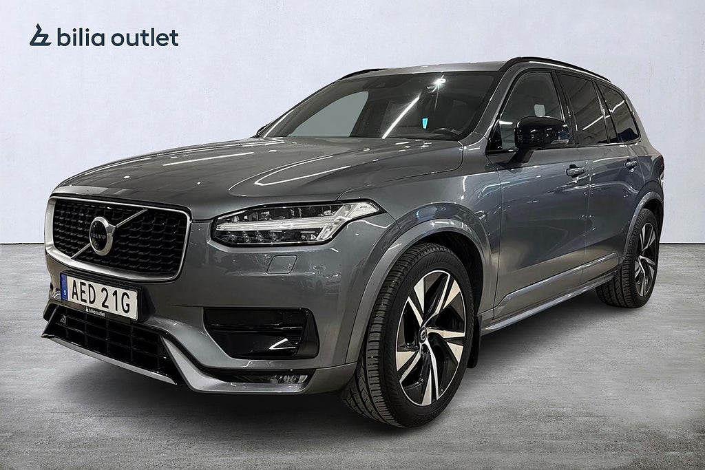 Volvo XC90 T6 AWD Polestar Opt. R-Design 7-Sits / Luftfj / 360-kam
