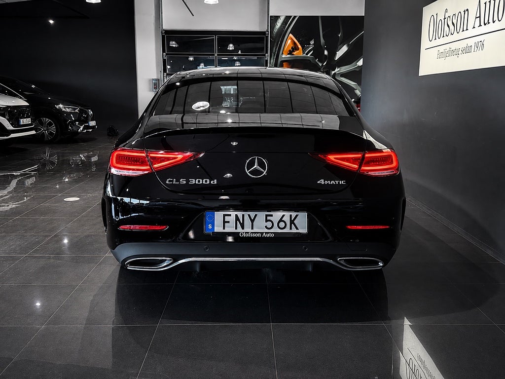 Mercedes-Benz CLS 300 d 4MATIC AMG Line Premium Burmester Drag - bild 4