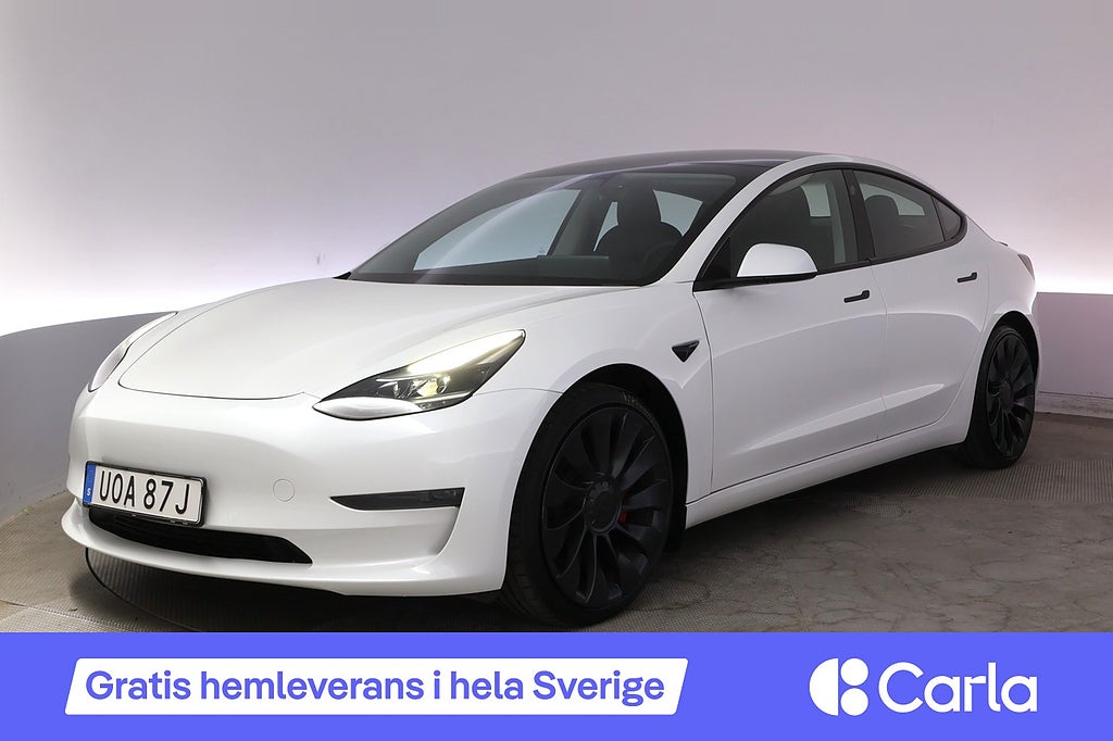 Tesla Model 3 Performance AWD Refresh Autopilot Panorama