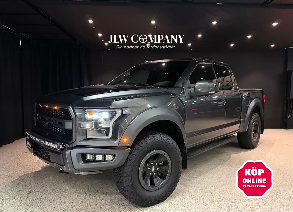 Ford F-150 Raptor SuperCab  |  FOX-fjärdring  | Baja Led Maxxad  
