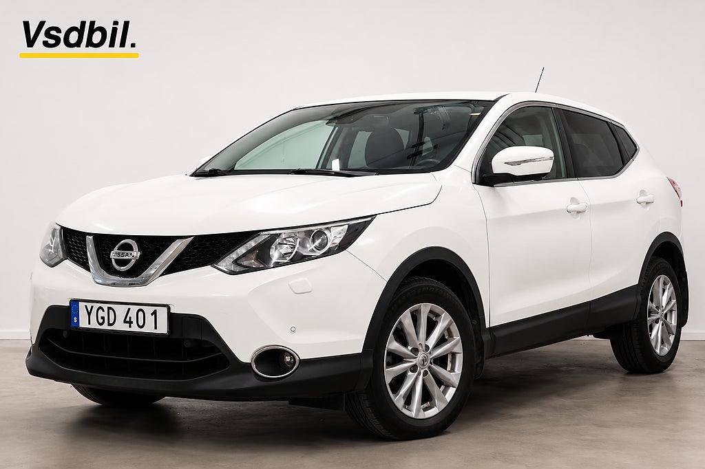 Nissan Qashqai 1.5 dCi 360/KAMERA GPS BT-MEDIA 0.38L/MIL LÅG SKATT EU6