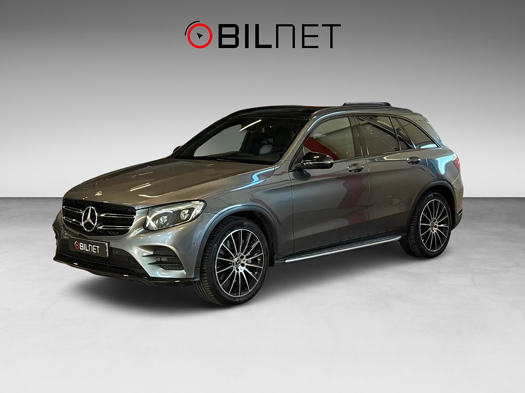 Mercedes-Benz GLC 220 d 4M 9G AMG Burmester Pano 20" Värmare Drag Sv-Såld