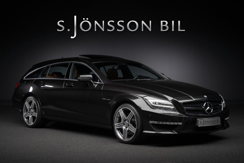 Mercedes-Benz CLS 63 4M Shooting Brake /Se filmen & hör V8:n