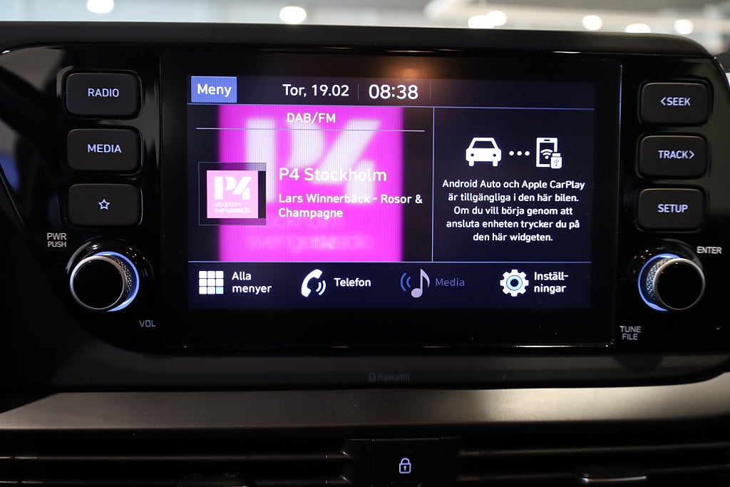 Hyundai Bayon 1.2 MPi Essential Kamera CarPlay Leasbar Rattvärme