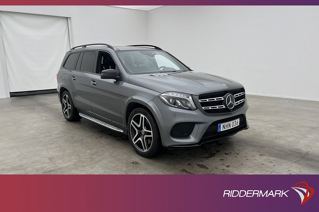 Mercedes-Benz GLS 350 d 4M AMG 7-Sits Pano H/K Luft 360 Drag