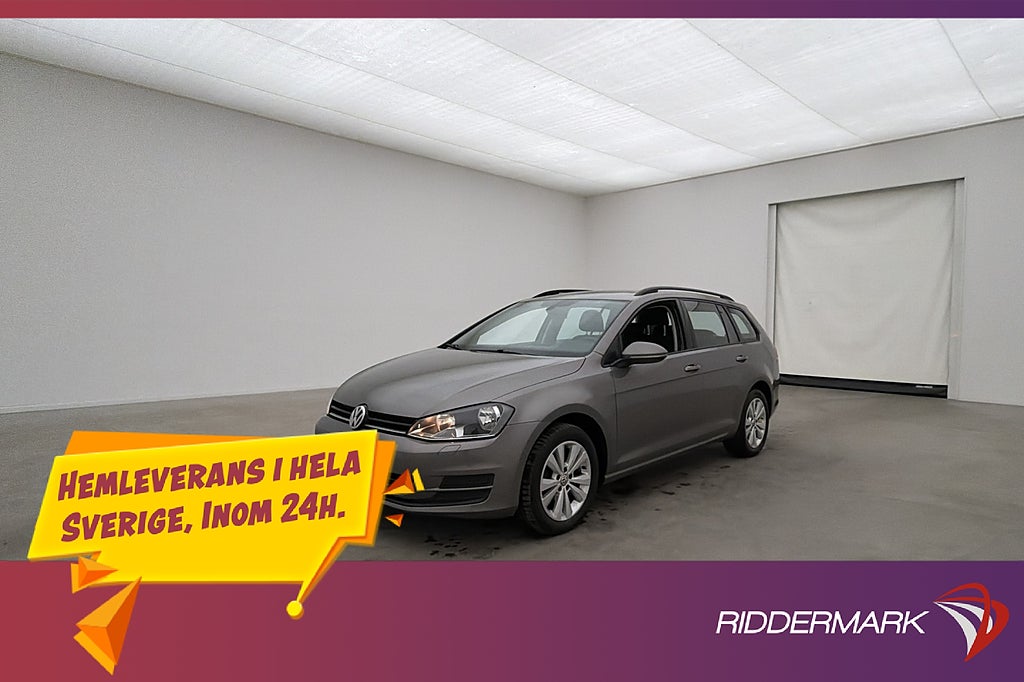 Volkswagen Golf Sportscombi 1.2TSI 110hk Kamera CarPlay Drag