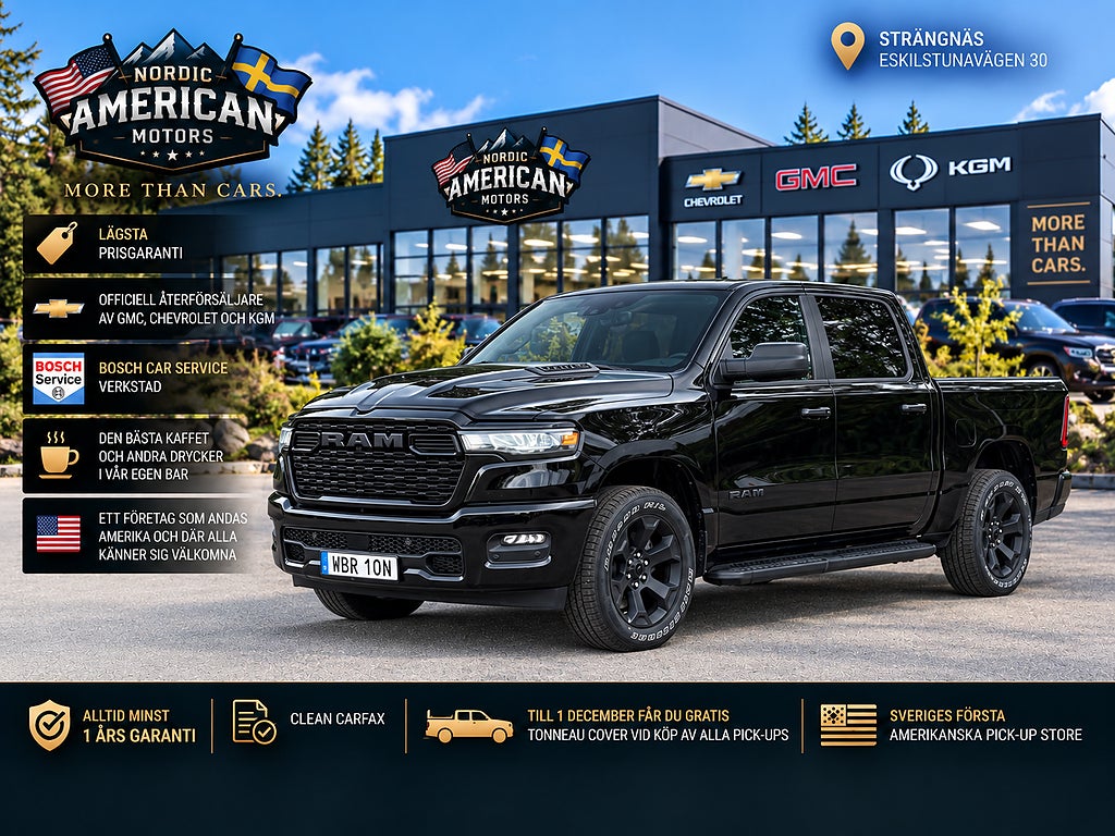 Dodge RAM 1500 Tradesman, Billigaste nya RAM, I LAGER, MOMS