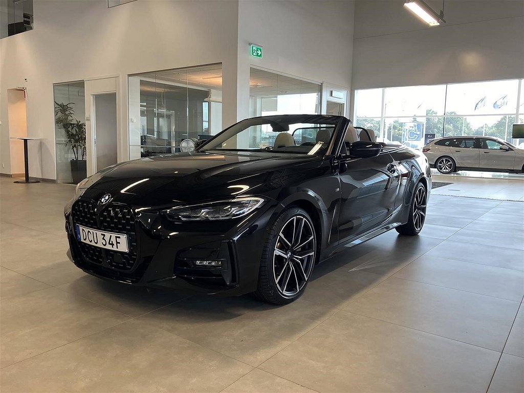 BMW 430 4-serie i xDrive Cab M-Sport Aktiv Farthållare HiFi Backkamera K