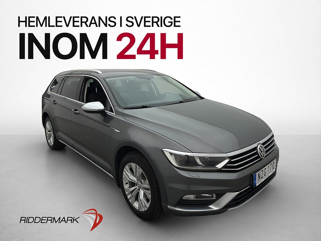 Volkswagen Passat Alltrack TDI 190hk 4M Kamera Värmare Drag