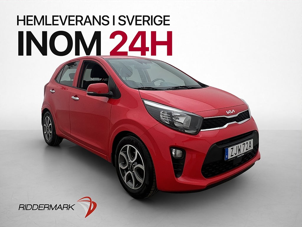 Kia Picanto 1.0 MPI 67hk Advance 1 Brukare Kamera Carplay