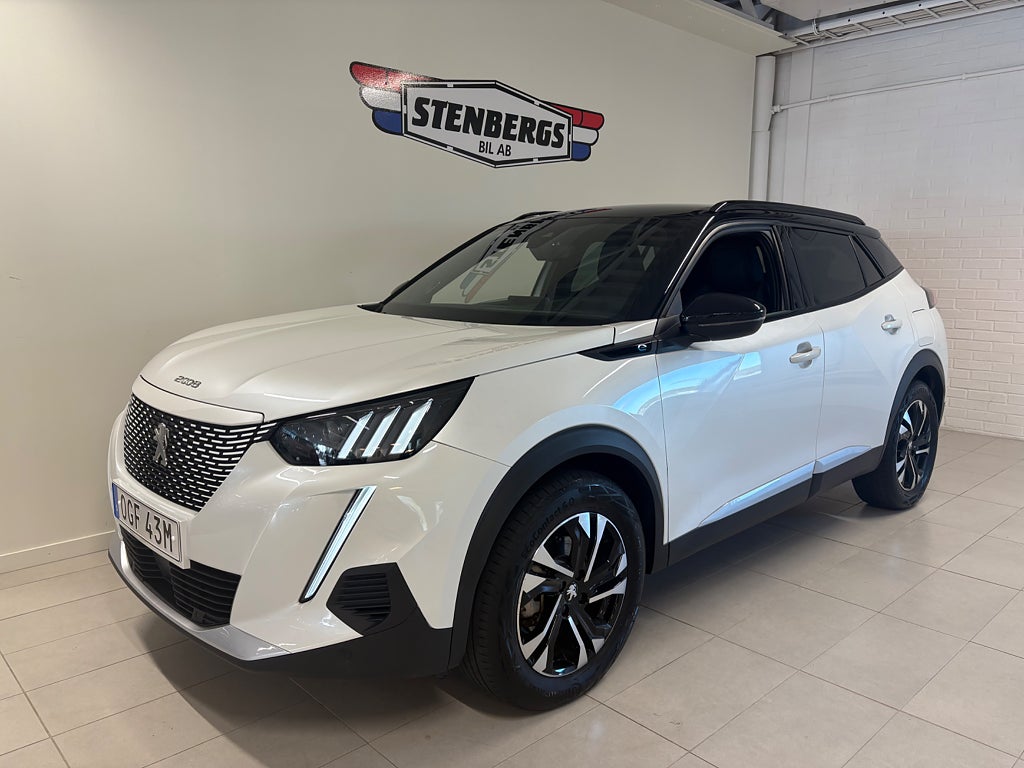 Peugeot e-2008 e- GT 136HK 50kWh  SoV Hjul SÅLD