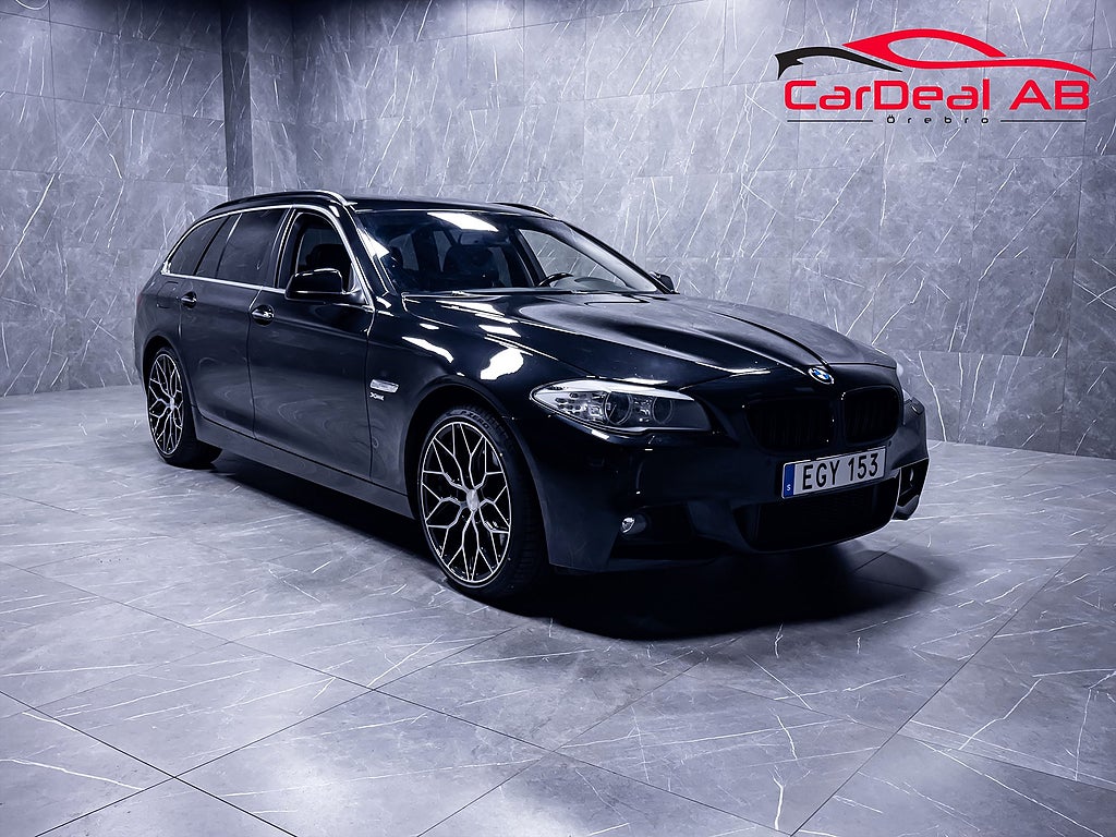 BMW 525 d xDrive Touring HiFi Komfortstolar Stora skärmen Drag