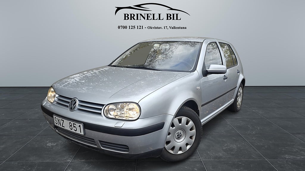 Volkswagen Golf I EN ÄGARE 5-dörrar 1.6 Automatisk  NY BESIKTAD Euro 4