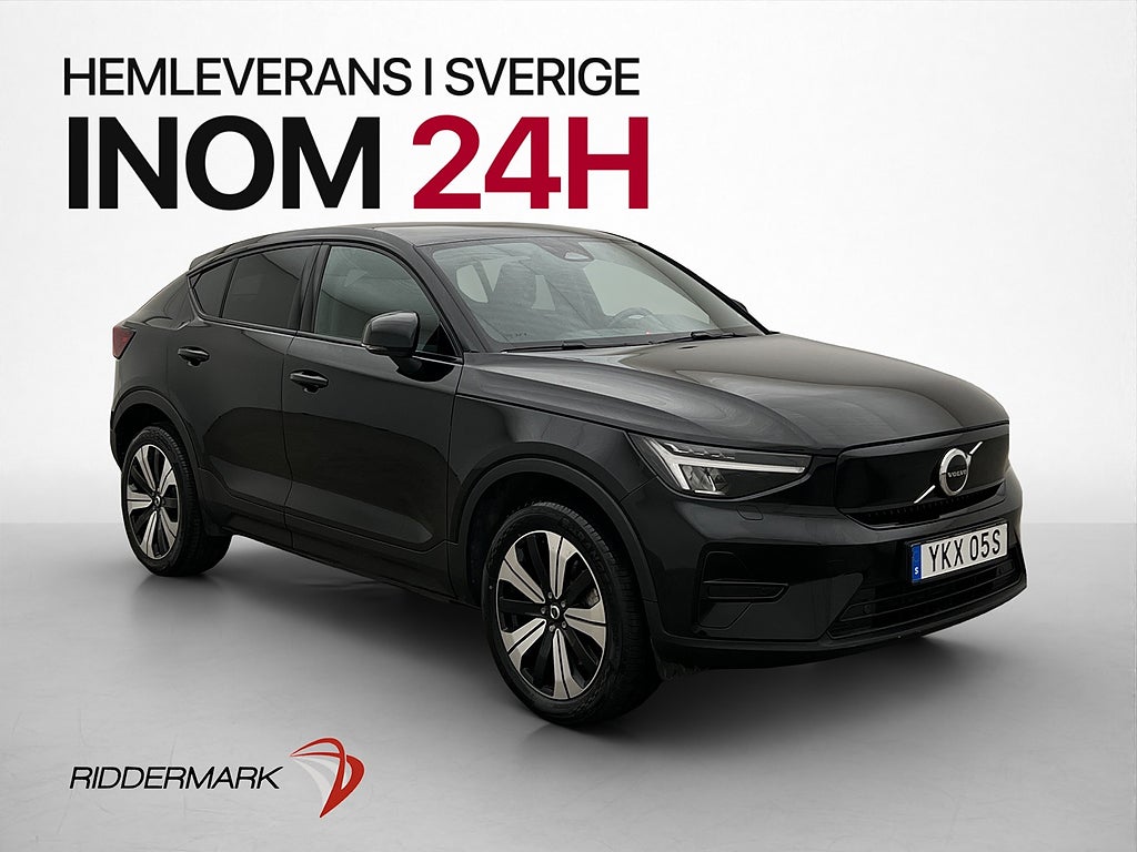 Volvo C40 Recharge Twin 408hk Core Värm VOC Kamera CarPlay