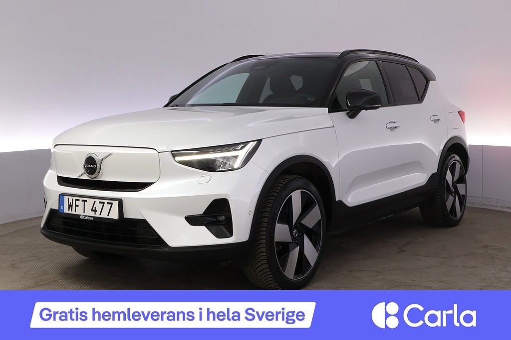 Volvo XC40 Recharge Twin motor Ultimate Drag 360 Pano H/K