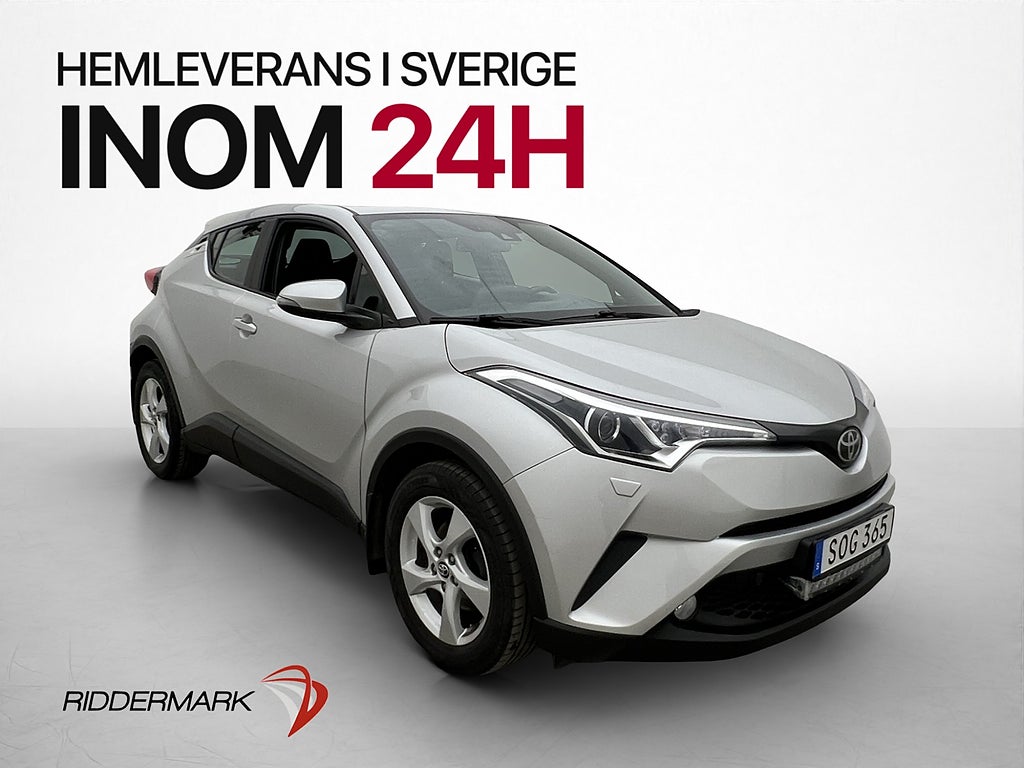 Toyota C-HR Turbo AWD 116hk Active Värmare Kamera LED-Ramp