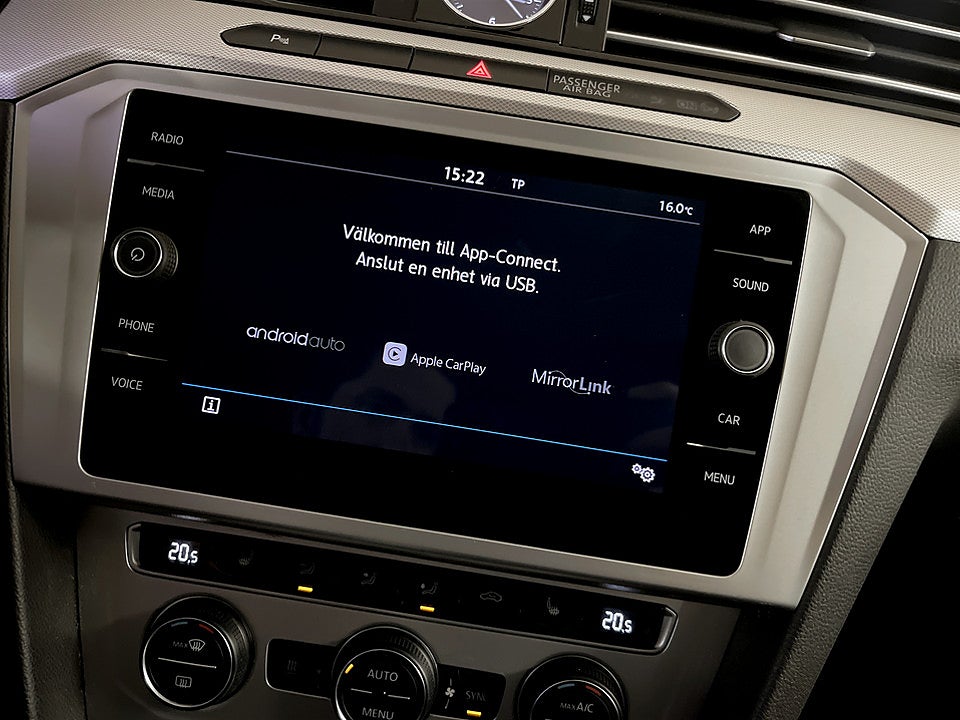 Bild på Volkswagen Passat Sportcombi 1.5 TSI 150hk Aut VÄRMARE V-HJUL