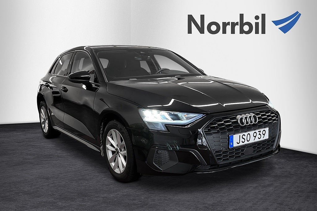 Audi A3 Sportback 30 TFSI 110HK Proline, Carplay, Sportstolar