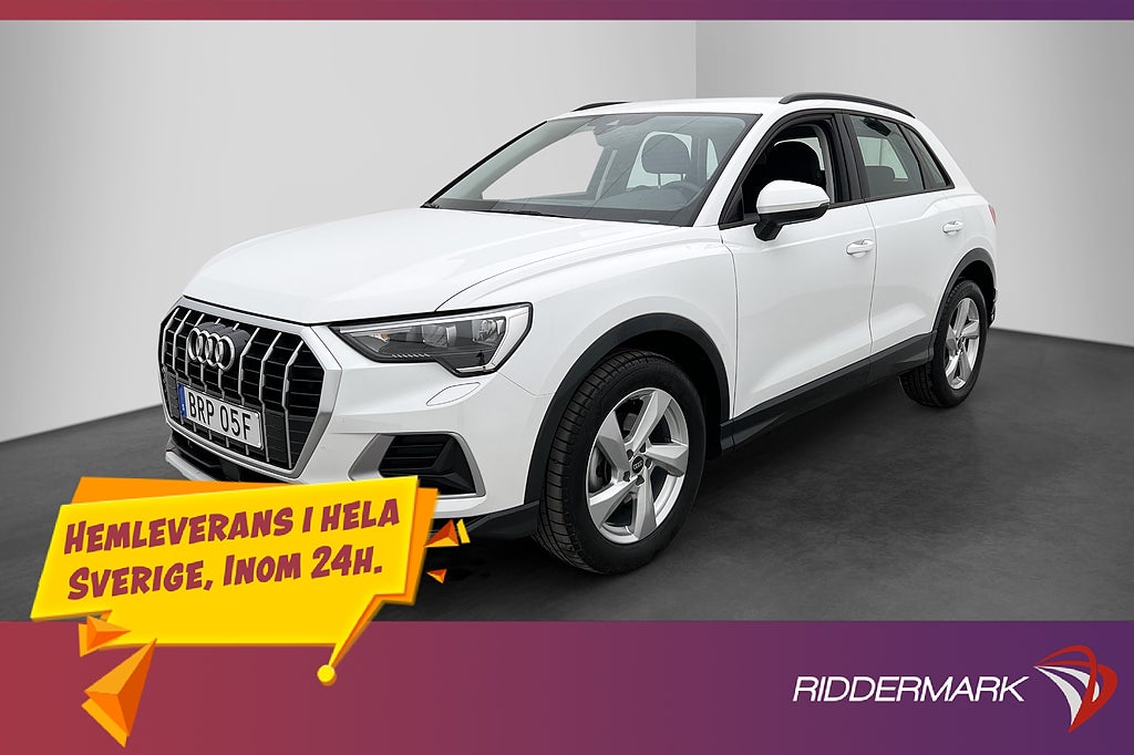 Audi Q3 35 TFSI 150hk Proline Advanced Cockpit P-sensorer